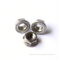 Stainless Steel Nutserts Hexagon Hex Flange Stainless Steel Nuts with Gasket Supplier